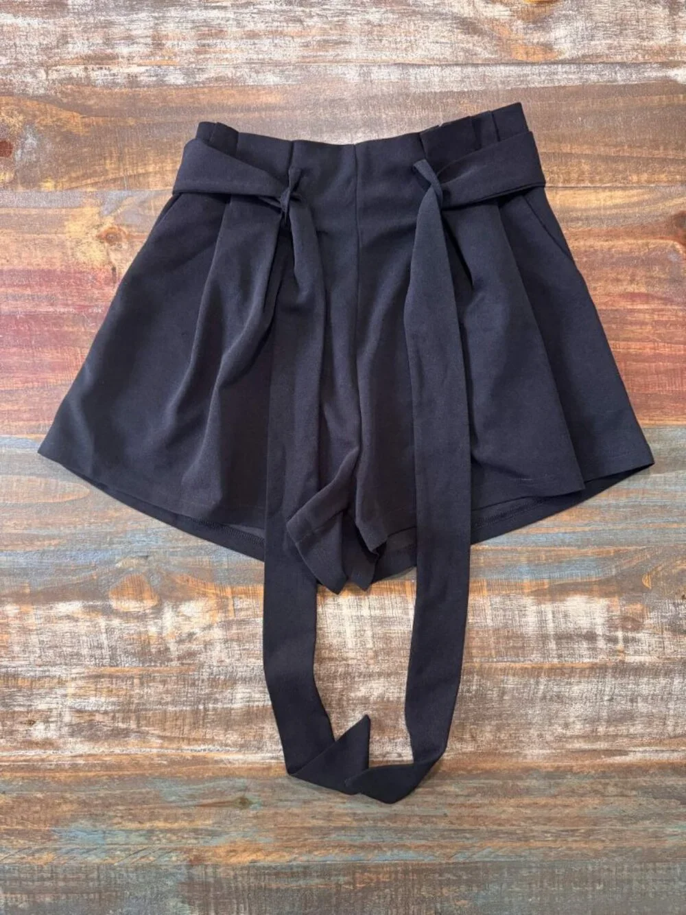 SHEIN Tie Belt Shorts Size S